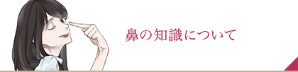 鼻の知識について